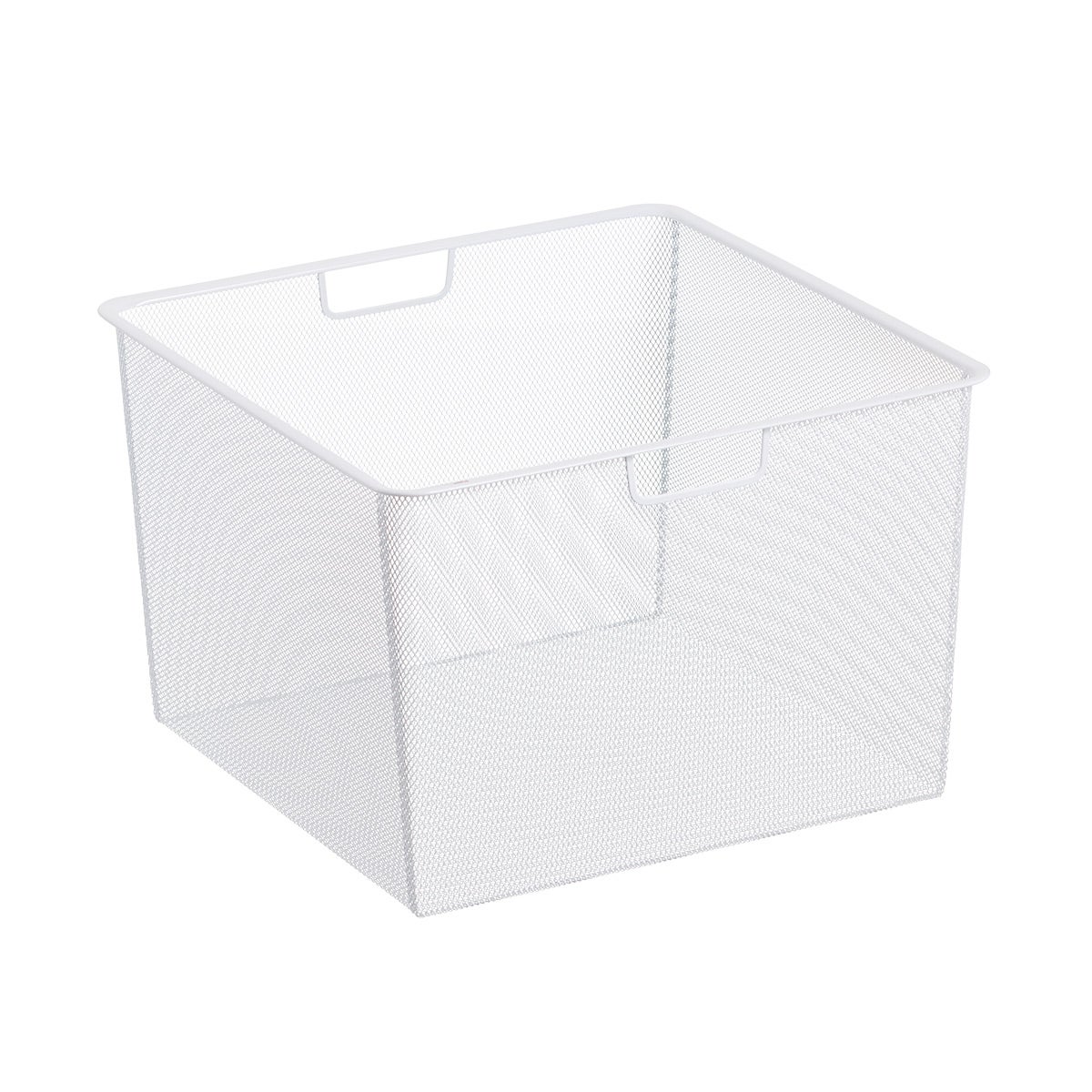 White Elfa classic 18" Mesh Hanging Drawers & Frame