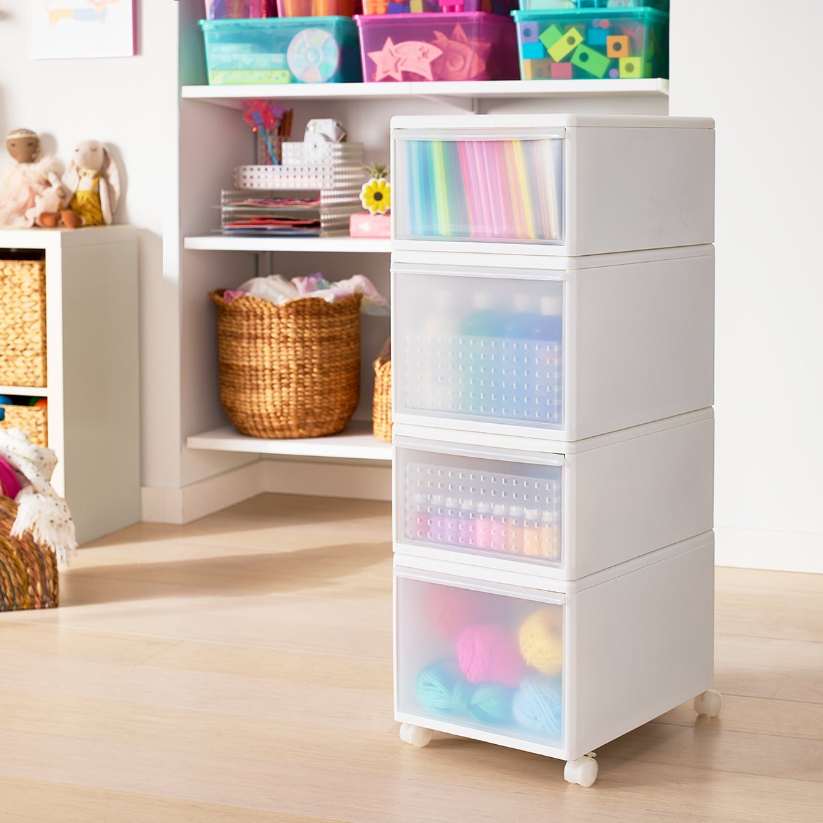 Like-it White Modular Drawers