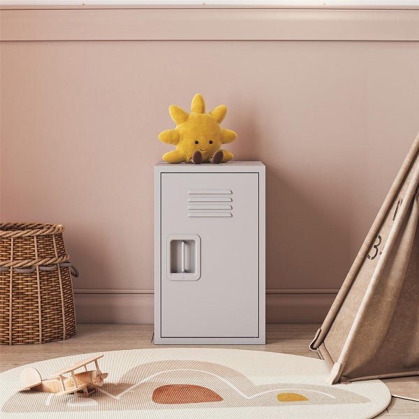 Novogratz Casey Kids Stackable Mini Metal Storage Locker