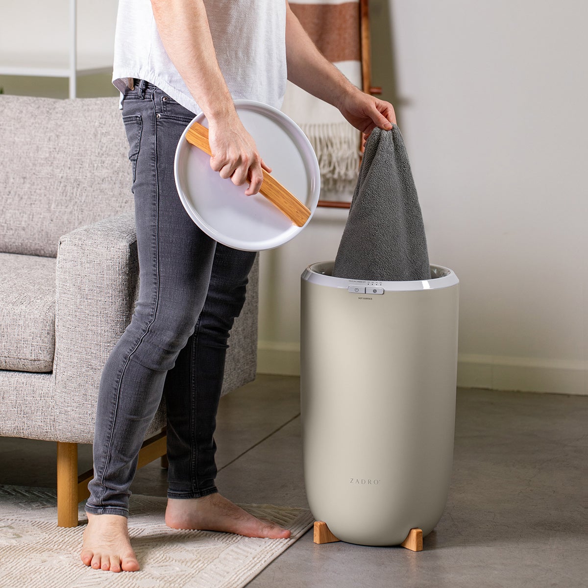 Zadro Rapid Heating 19L Luxury Towel Warmer