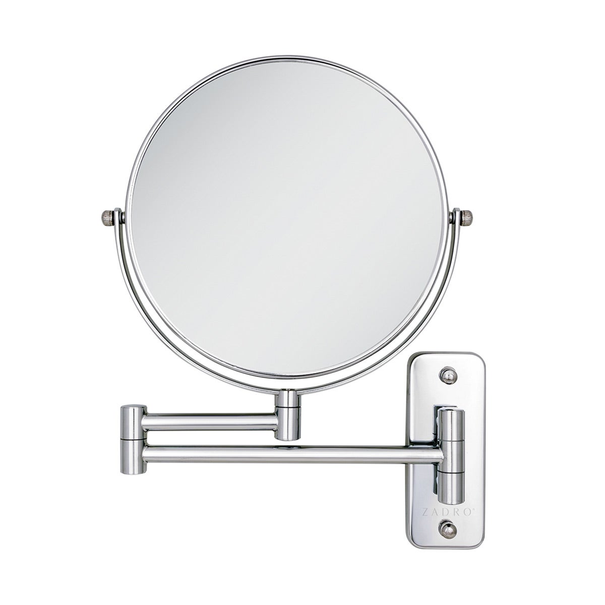 Zadro Dual-Arm Wall Mounted Makeup Mirror | The Container Store
