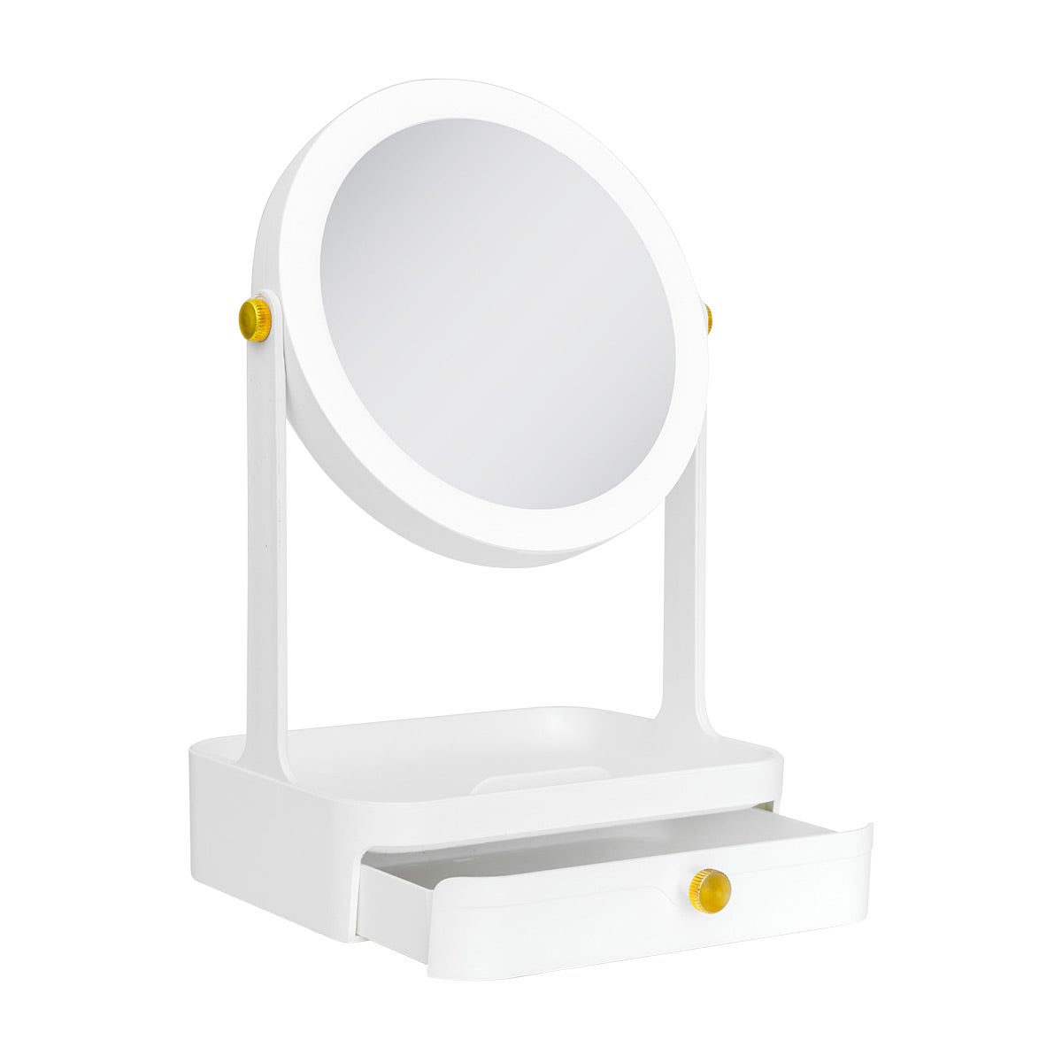 Y♡ Zadro LED Vanity Mirror with Accessory Tray & Phone Holder