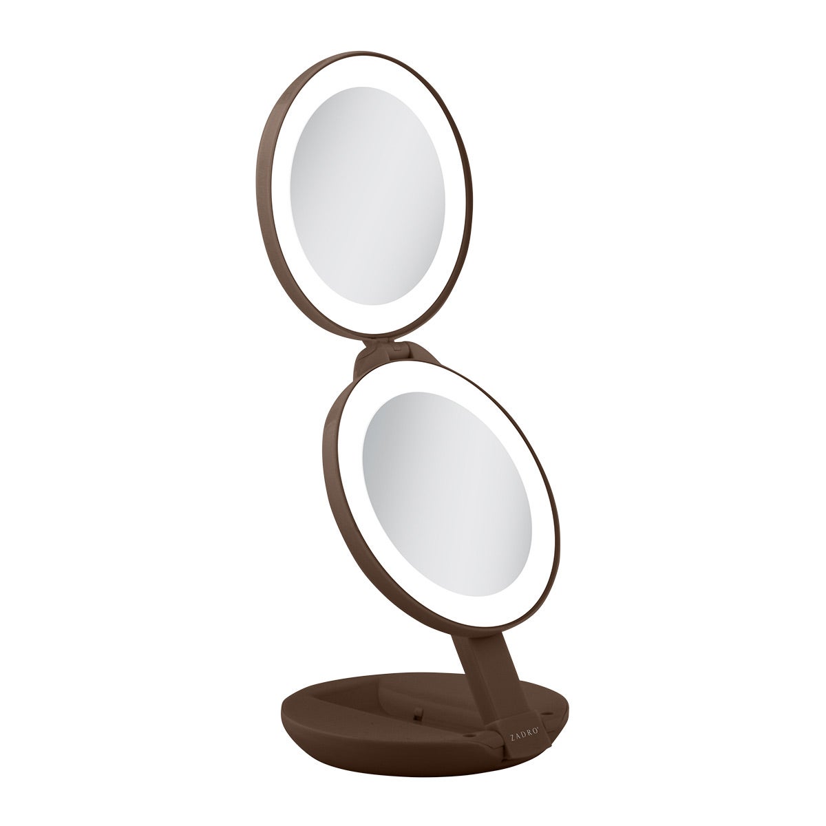 Zadro 1X/10X LED Travel Mirror | The Container Store