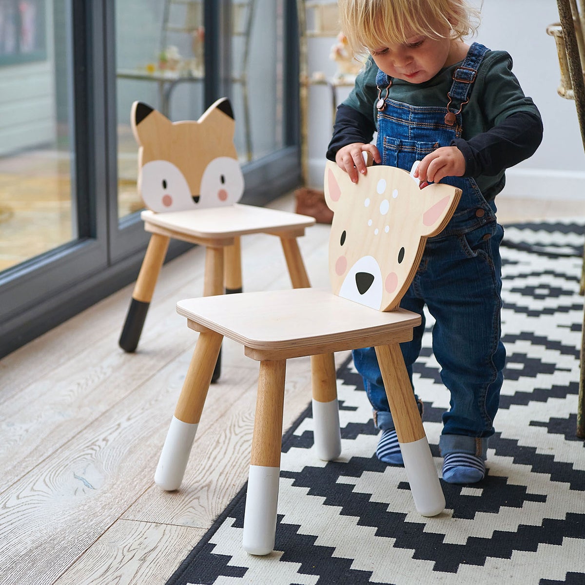 Tender Leaf Toys Forest Raccoon Chair - Thumbnail 4
