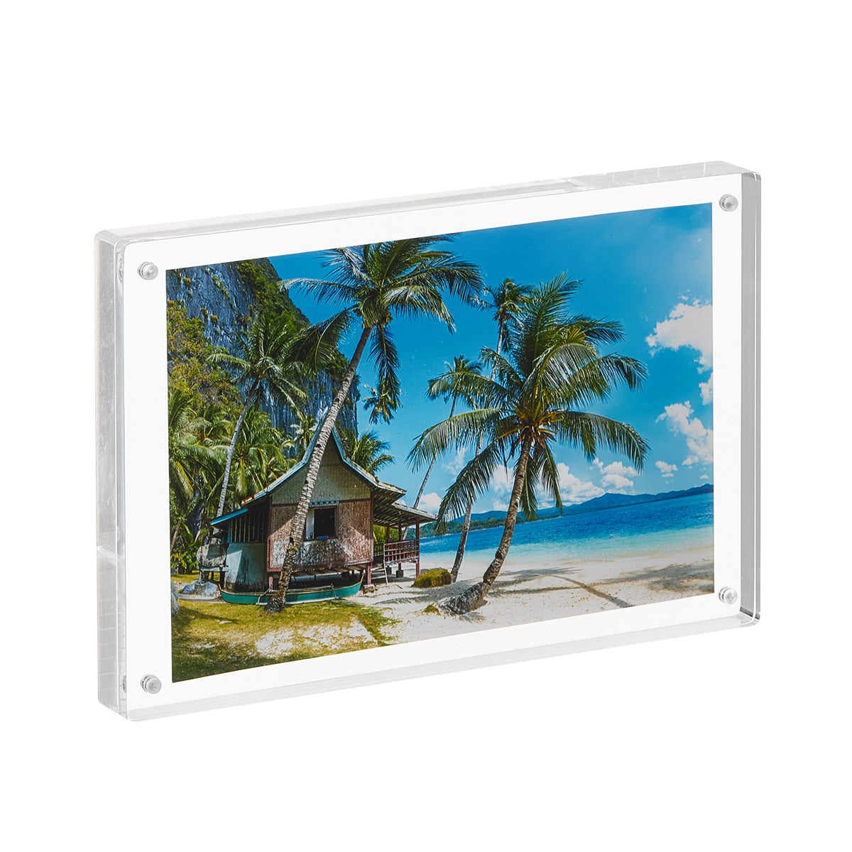 フォトフレーム Supreme 19SS Acrylic Photo Frame Set Supreme Acrylic Photo Frame (Set of 2) (SS19) - $40
