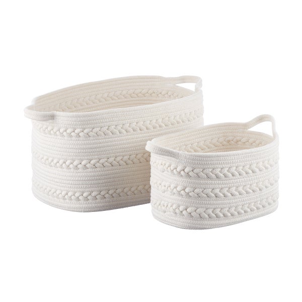 The Container Store Piper Braided Rope Bin