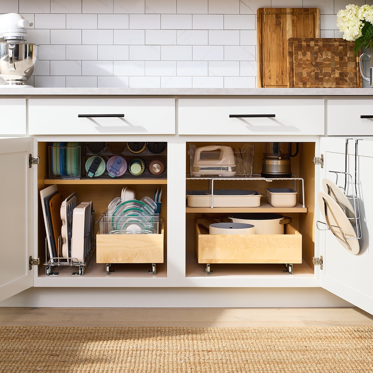 The Container Store Birch Roll-Out Drawer - Thumbnail 5