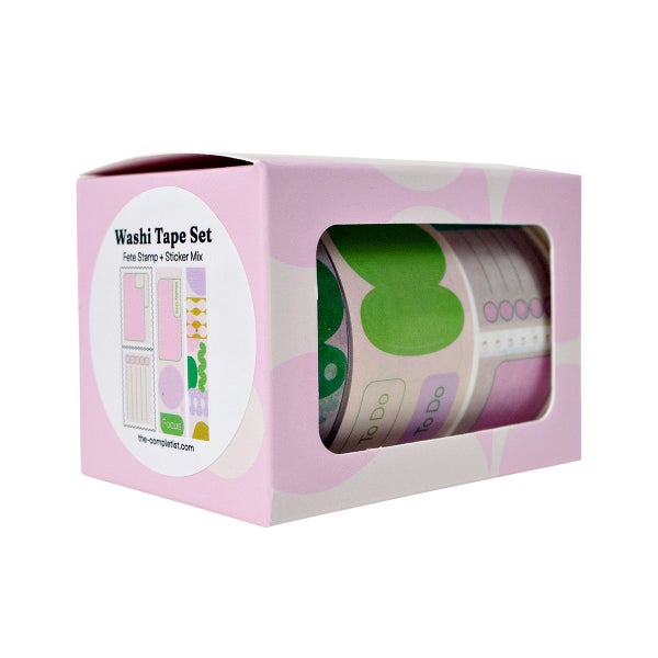 Set Di 300 Pezzi Di Adesivi Washi Scenari Quotidiani Adesivi