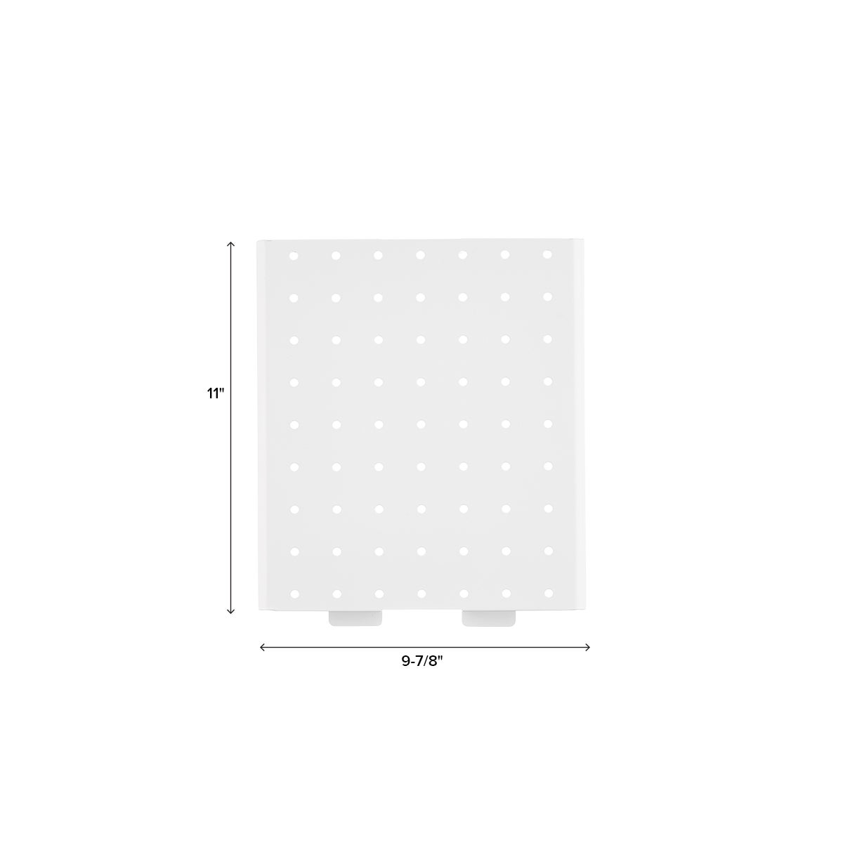 3-Tier Cart Small Pegboard Attachments