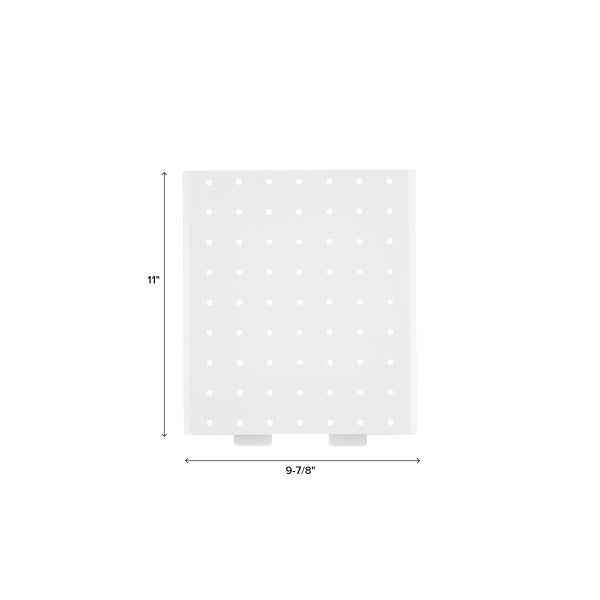 3-Tier Cart Small Pegboard Attachments