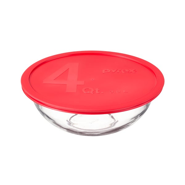 Pyrex 8-piece Sculpted Glass Mixing Bowl Set