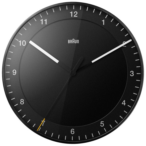 Braun BC17 Classic Large Analog Wall Clock | The Container Store