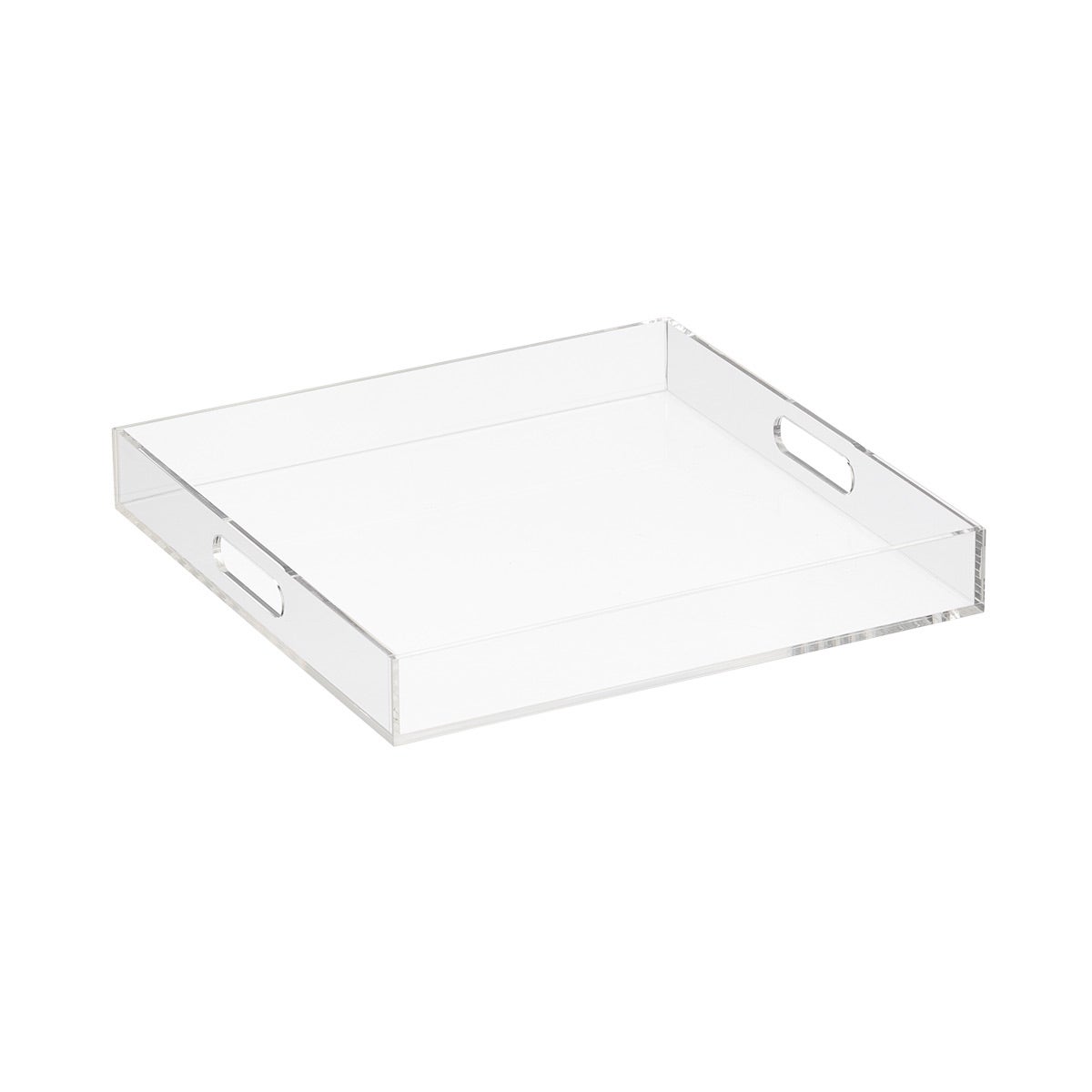 The Container Store Luxe Acrylic Square Tray