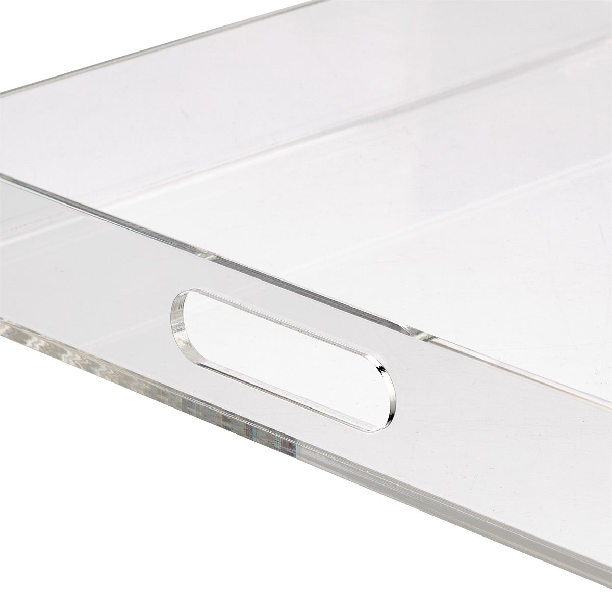 The Container Store Luxe Acrylic Square Tray