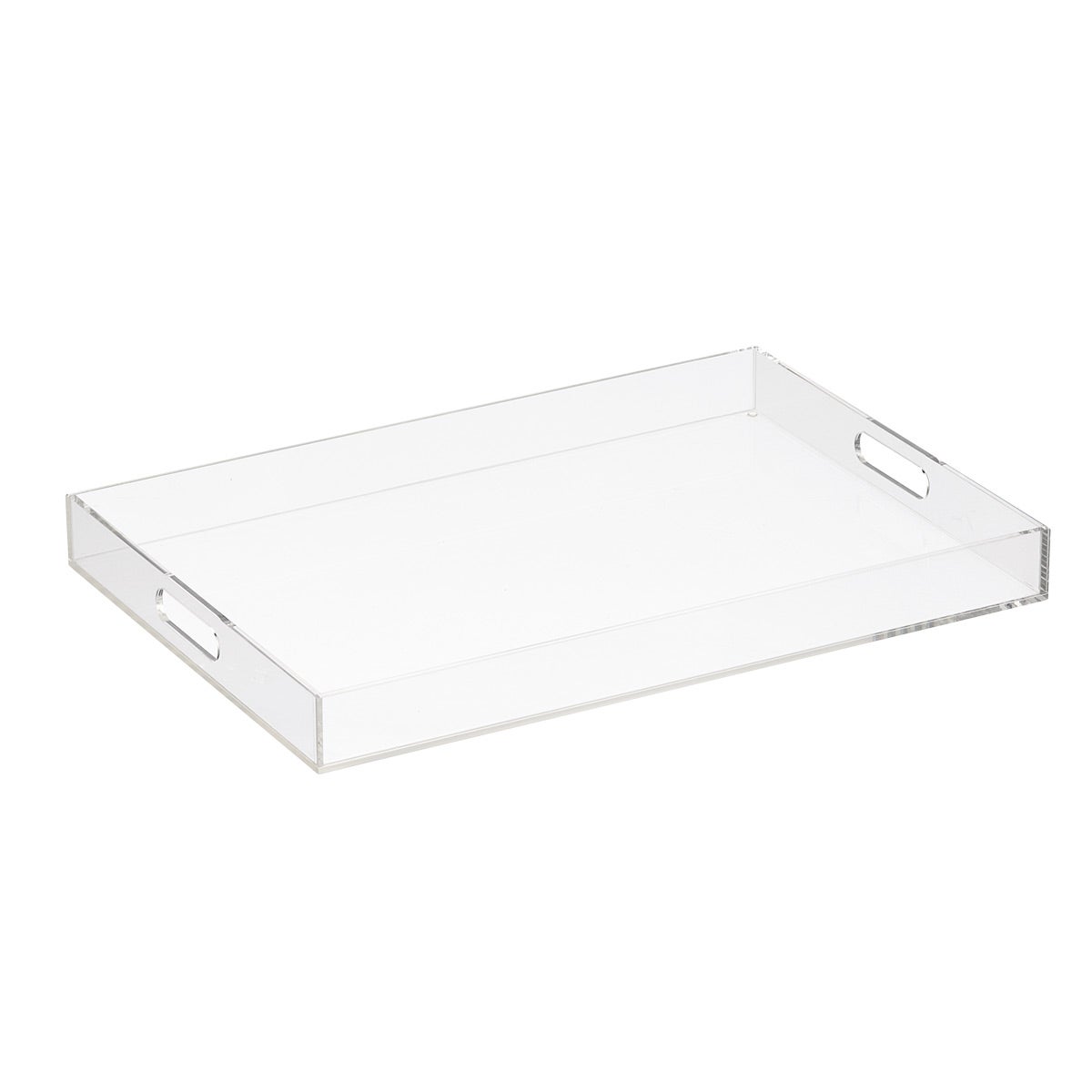The Container Store Luxe Acrylic Rectangular Tray