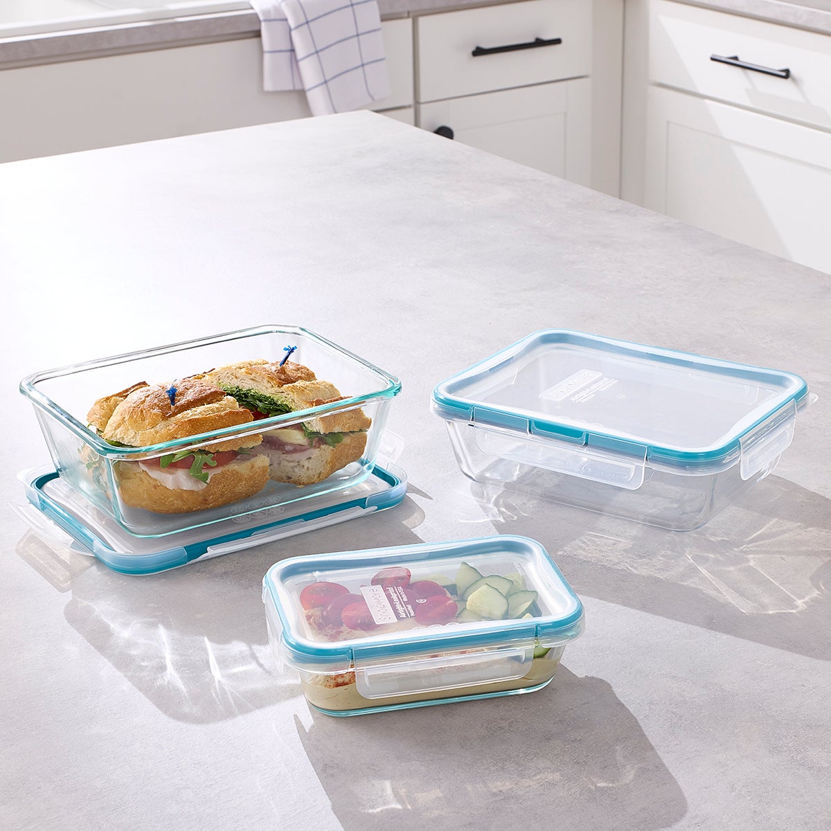 Snapware Total Solutions Rectangle Glass Food Storage Container