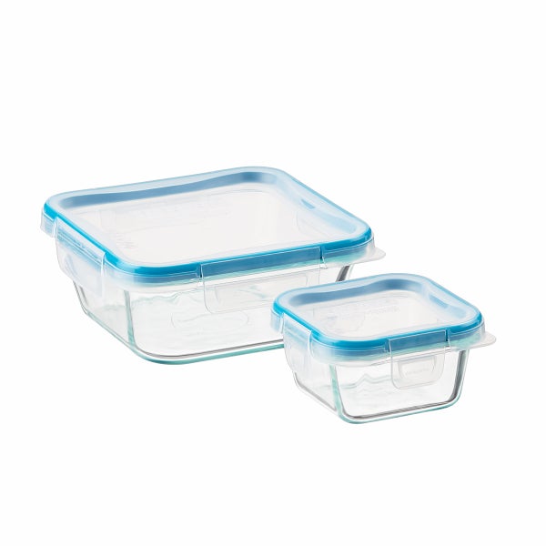 Snapware Total Solutions Square Glass Food Storage Container