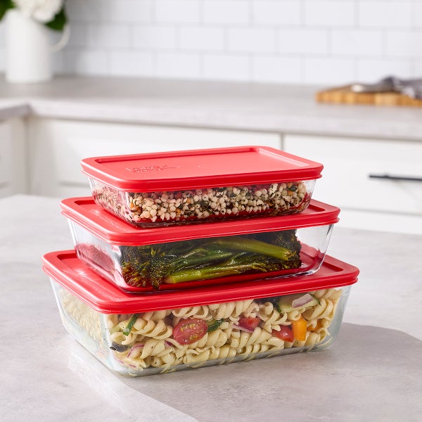 Pyrex Rectangle Storage Plus Glass Food Storage Container