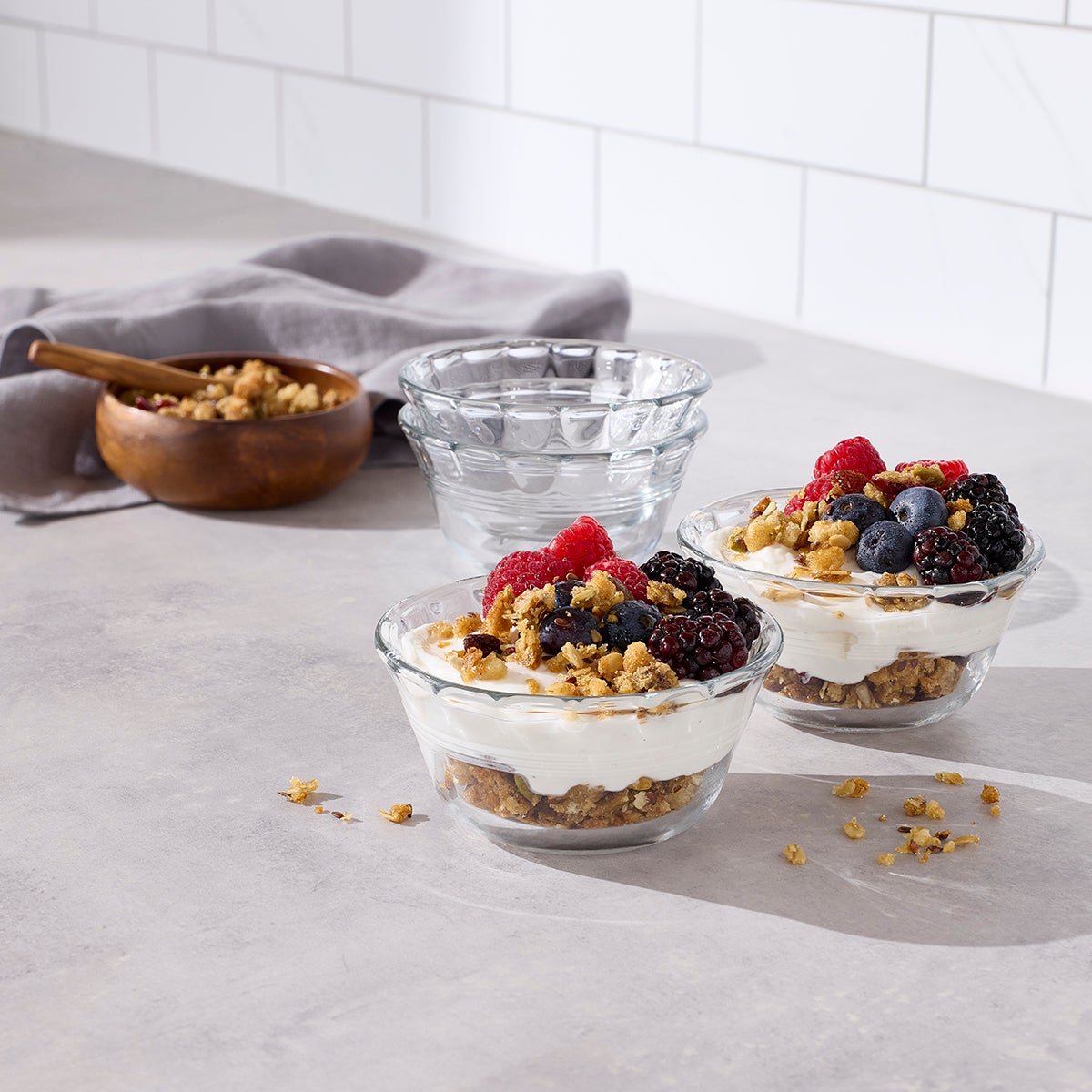 Pyrex Prepware Dessert Cups Set of 4