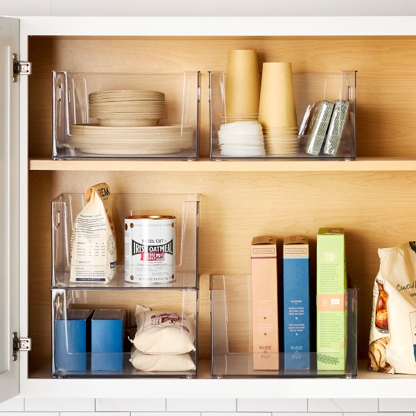 Everything Organizer All-Purpose Open Front Bin Set of 5