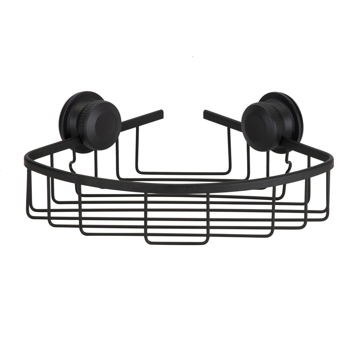 小物入れ Lyum Basket Moda Aluma Suction Lock Corner Basket | The Container Store