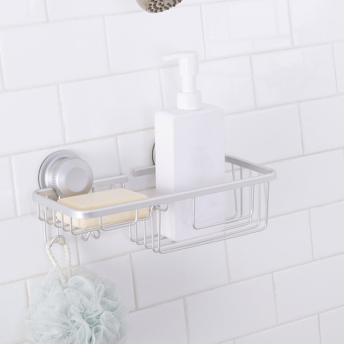 Moda Aluma Suction Lock Basket | The Container Store