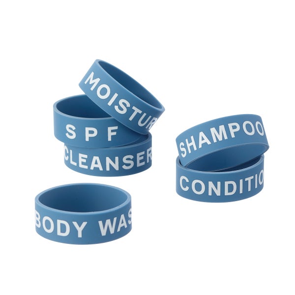 The Container Store Silicone Travel ID Bands
