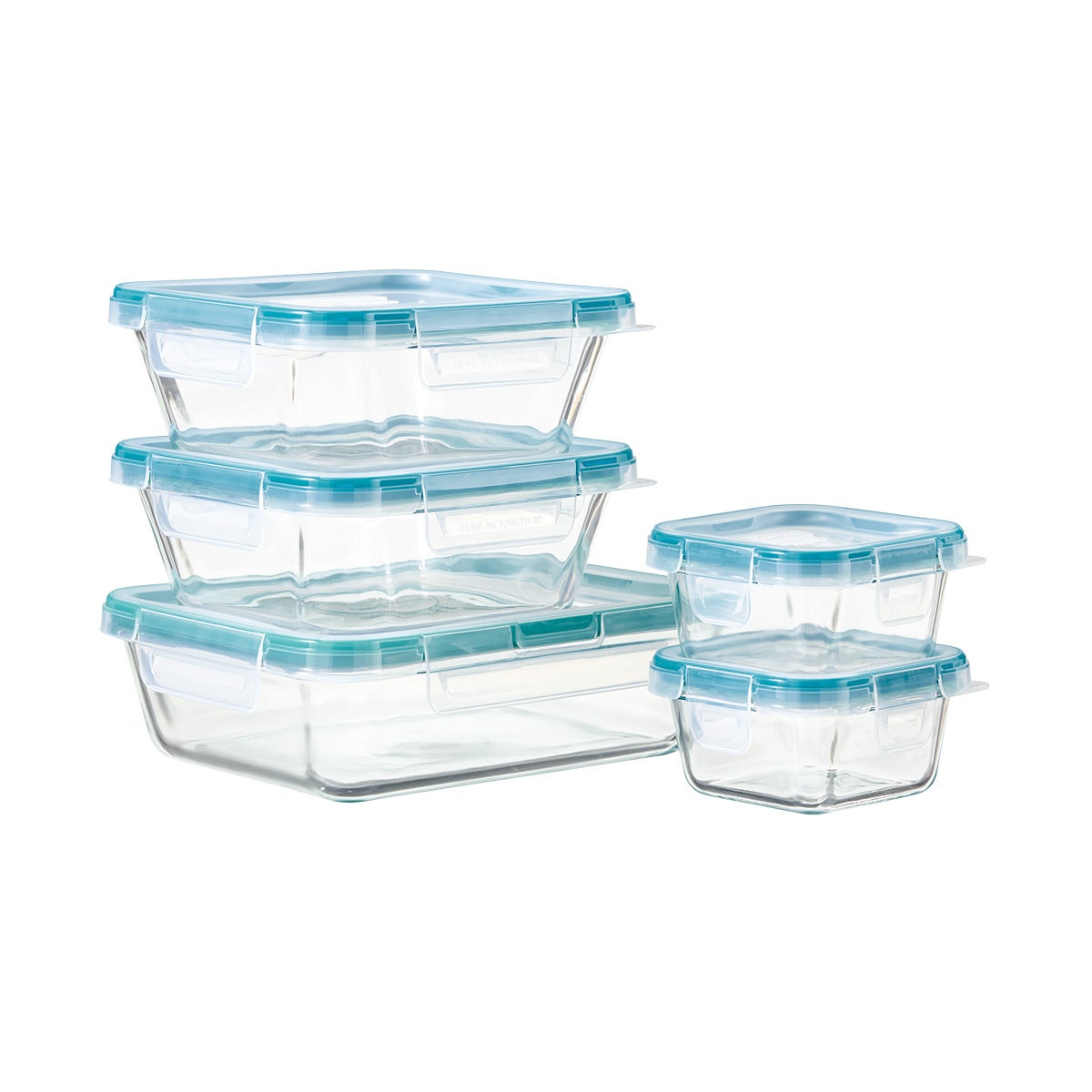 Snapware Total Solutions Glass Food Storage Container Set