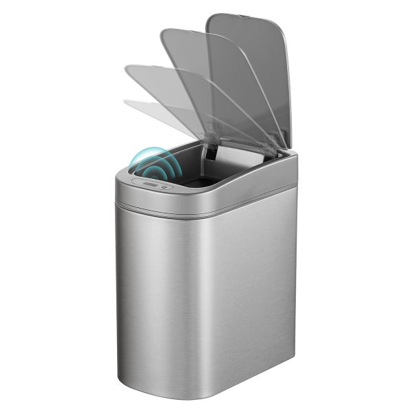 Nine Stars 1.8 Gal Motion Trash Can