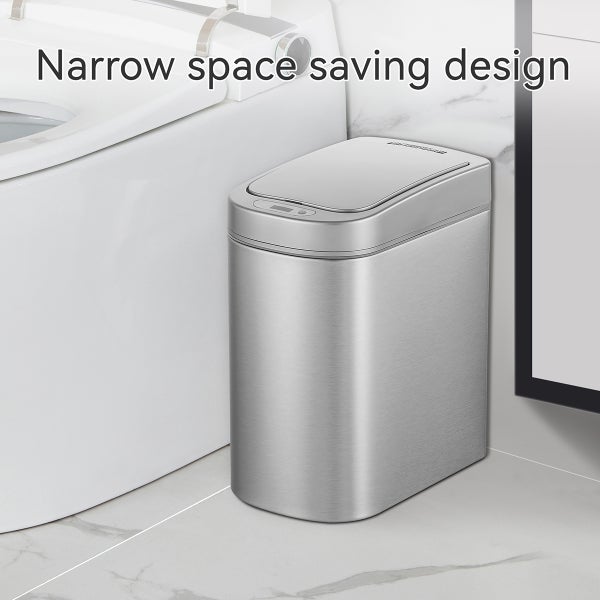 Nine Stars 1.8 Gal Motion Trash Can