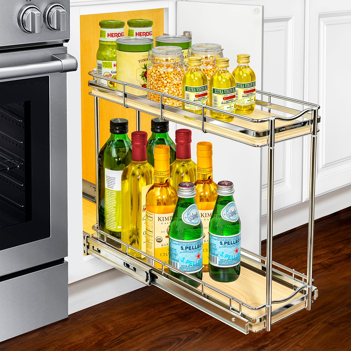 【美品&欠品有】LP MINI EVERYTHING RACK Lynk Professional Elite Tiered Slide-Out Spice Rack | The