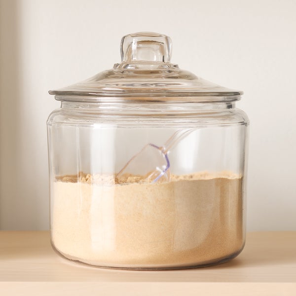 Anchor Hocking Glass Canisters with Glass Lids