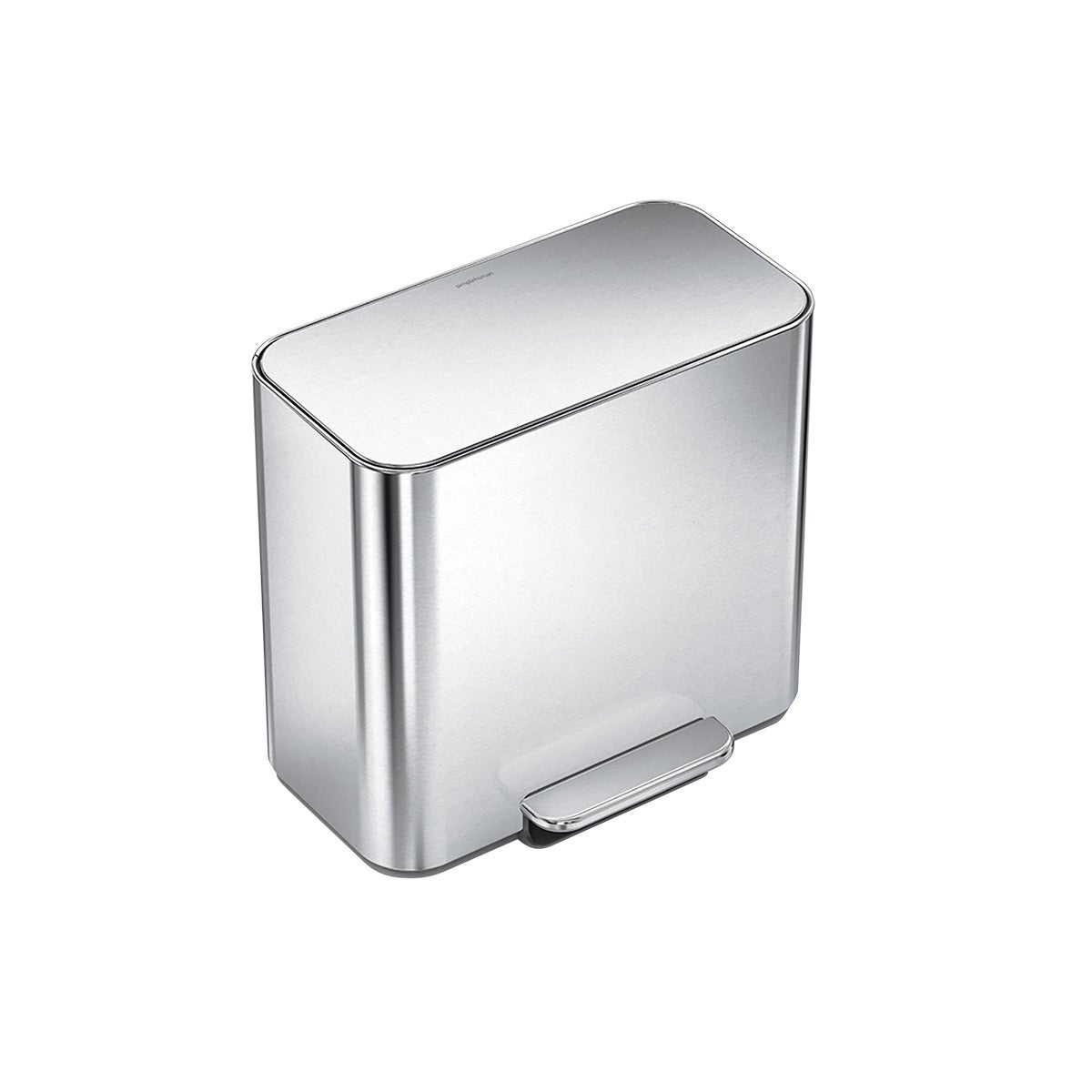 simplehuman 15L Mini Dual Compartment Can | The Container Store