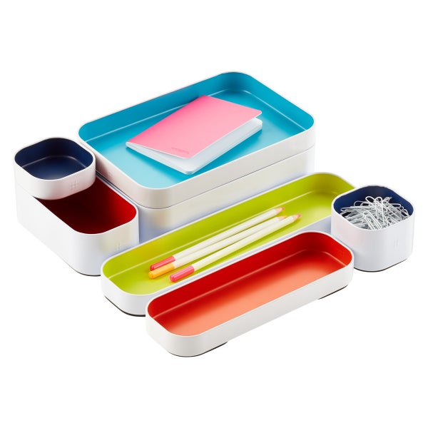 Three by Three Deep Metal Drawer Organizers