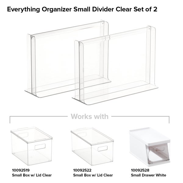 Everything Organizer Small Dividers Set of 2