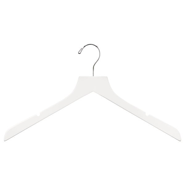 The Container Store Slim Wooden Hangers with Steel Hardware