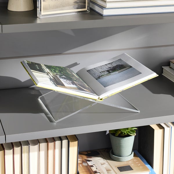The Container Store Luxe Acrylic Book Stand