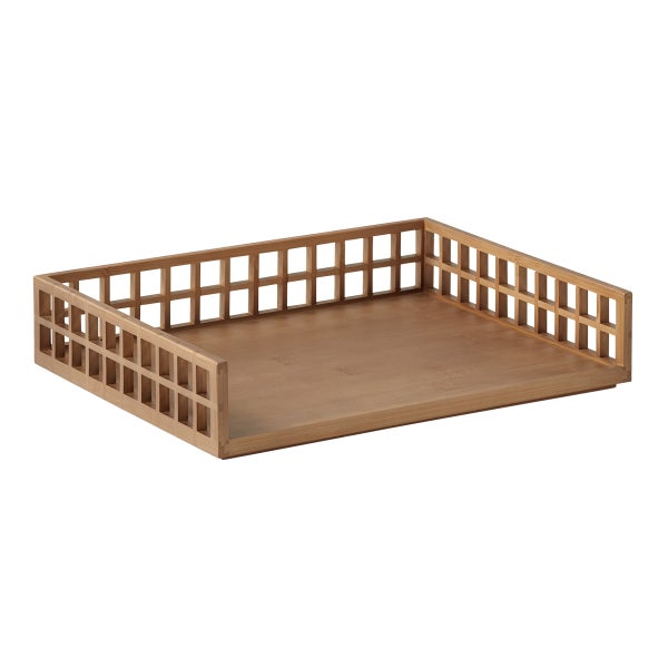 The Container Store Shoji Bamboo Letter Tray