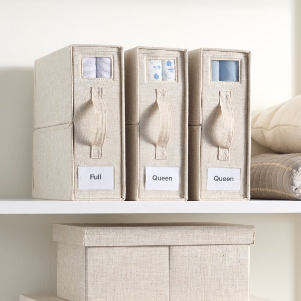 The Container Store Cambridge Sheet Organizer Set