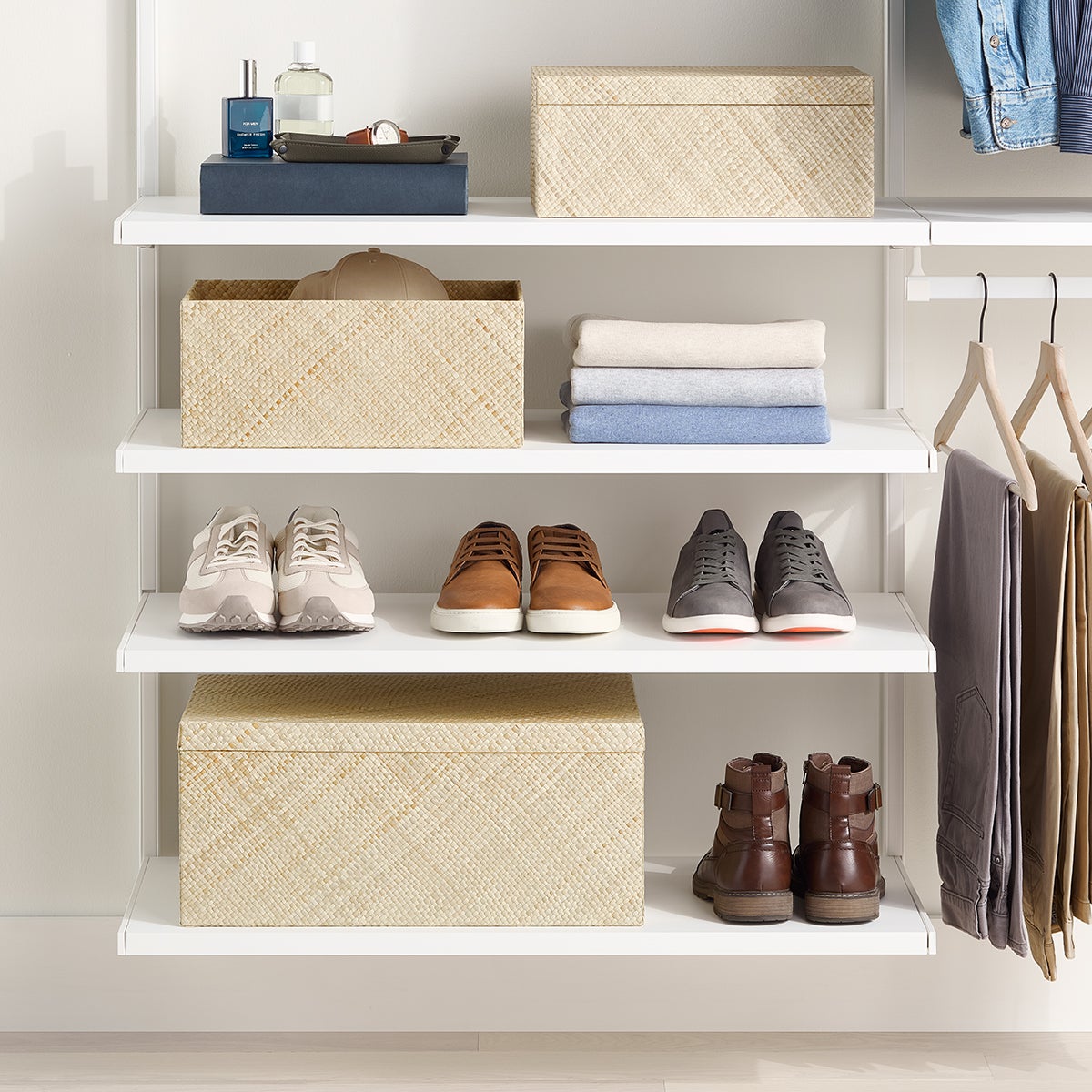 The Container Store Arlo Pandan Bin | The Container Store