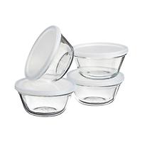 Anchor Hocking Custard Cups with Lids