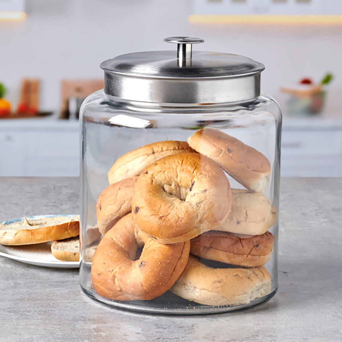 Anchor Hocking Montana Glass Canisters | The Container Store