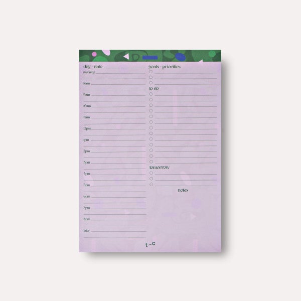 The Completist Undated Daily Planner