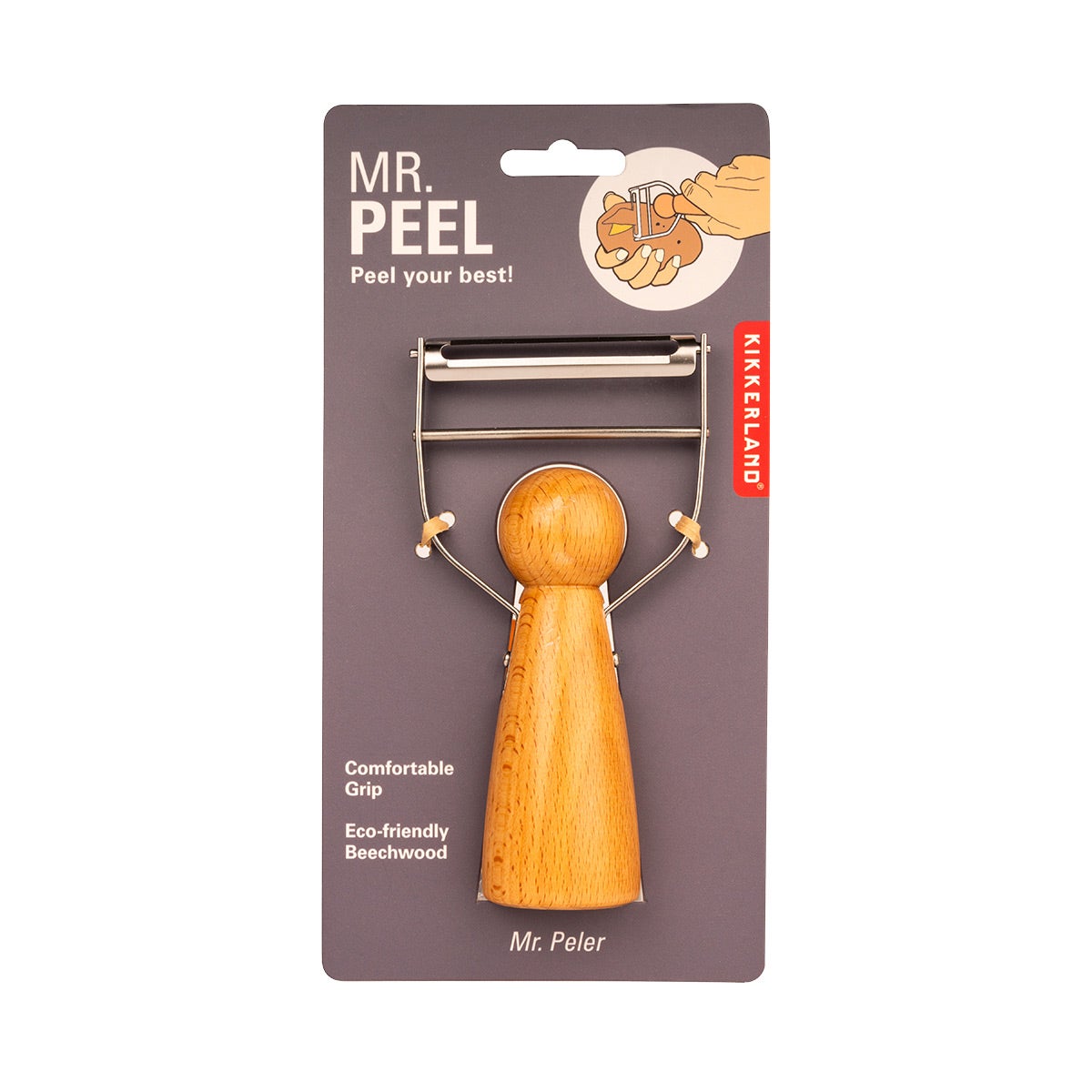 Kikkerland Mr. Peel Vegetable Peeler - Thumbnail 5