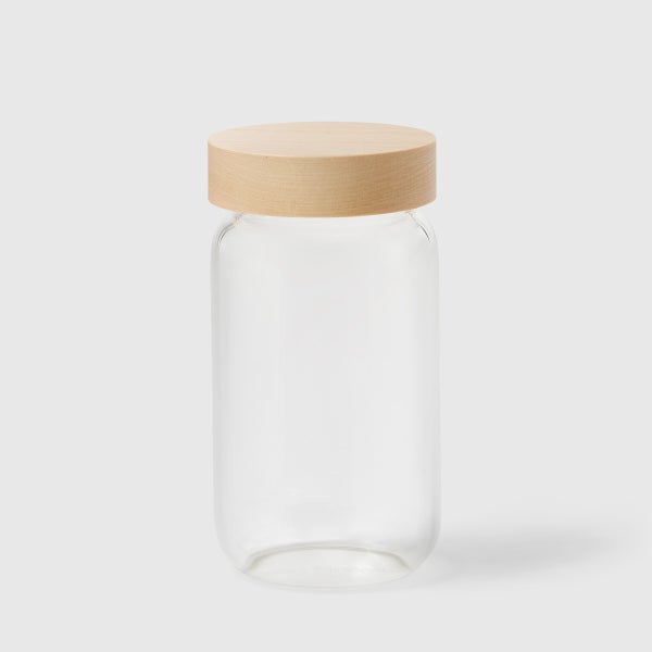 Marie Kondo Spice Jar with Bamboo Lid