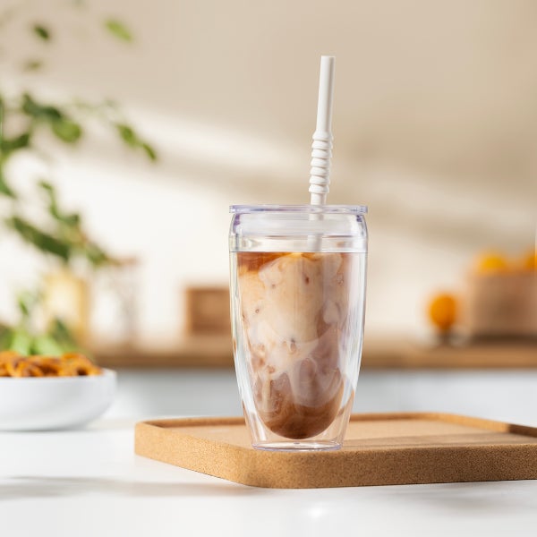 Bodum Tumbler with Lid & Straw