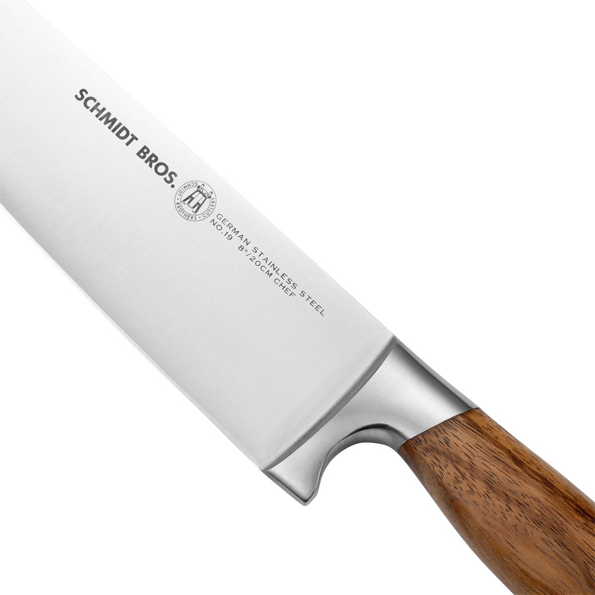 Schmidt Brothers Zebra Wood Knife Block Brown Set of 15 | The