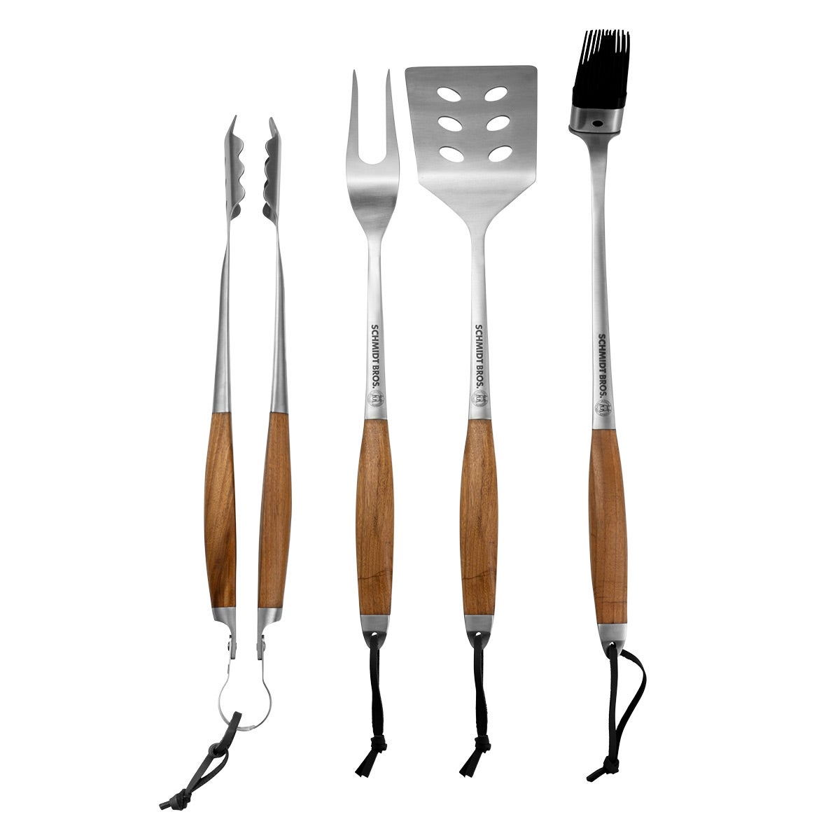 Schmidt Brothers Cutlery Bonded Teak Grill Set