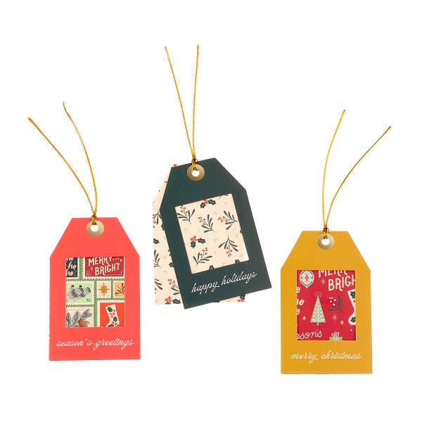 Fringe Studio Vintage Stamps Gift Tags Pkg/16