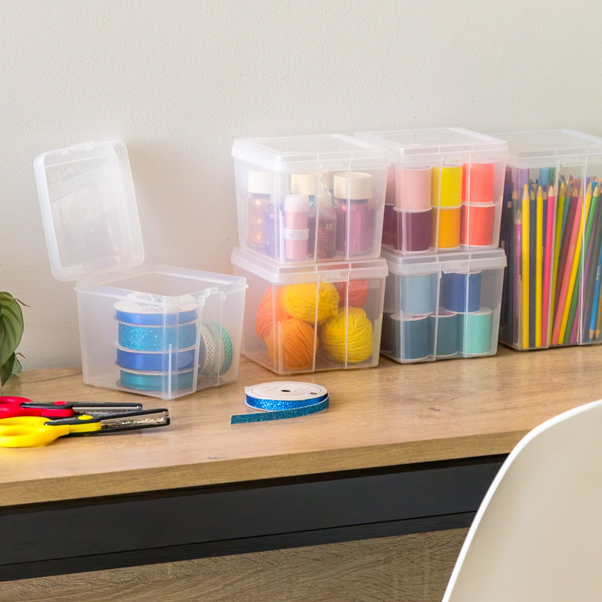 Iris Vertical Modular Supply Case | The Container Store